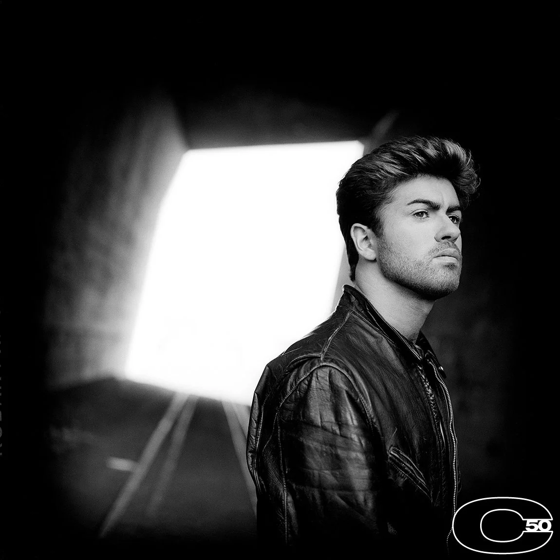 George Michael 1988 for CBS Records by Chris Cuffaro