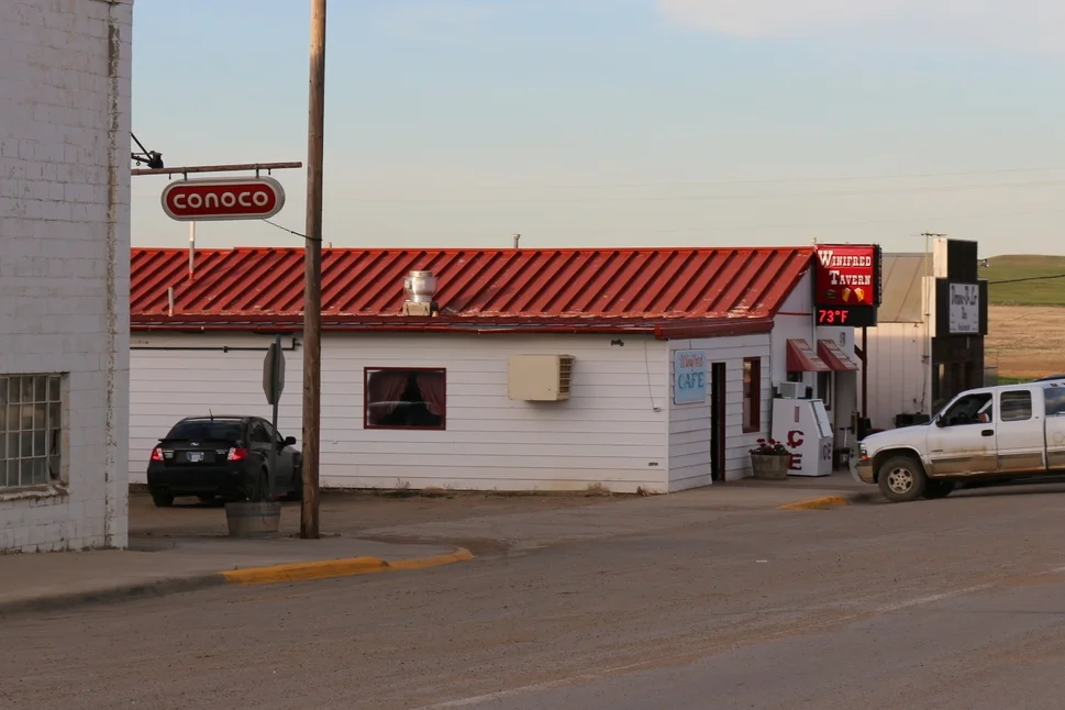 Winifred Tavern is the heart of the nightlife in Winifred, and one never really knows what will happen after they enter its doors. "The Tavern" is known across the state as the place to go for boozy fun when visiting Winifred, and for those bringing an appetite, their burgers are amazing and guaranteed to fill you up. That's not just marketing-speak -- you just need to try one.