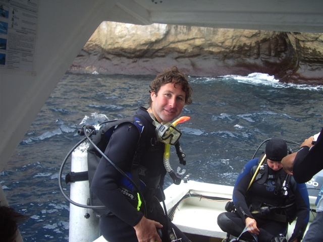 Si Diving @ Kicking Rock