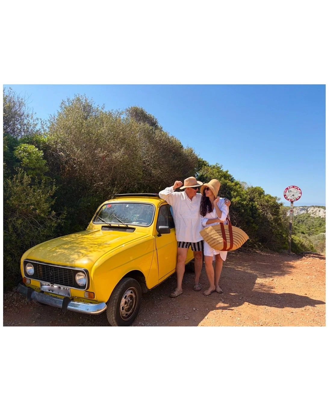 Early summer on the island with the best crew @lilliangoodmaninteriors @nando_pons_arquitecto 🌊💛