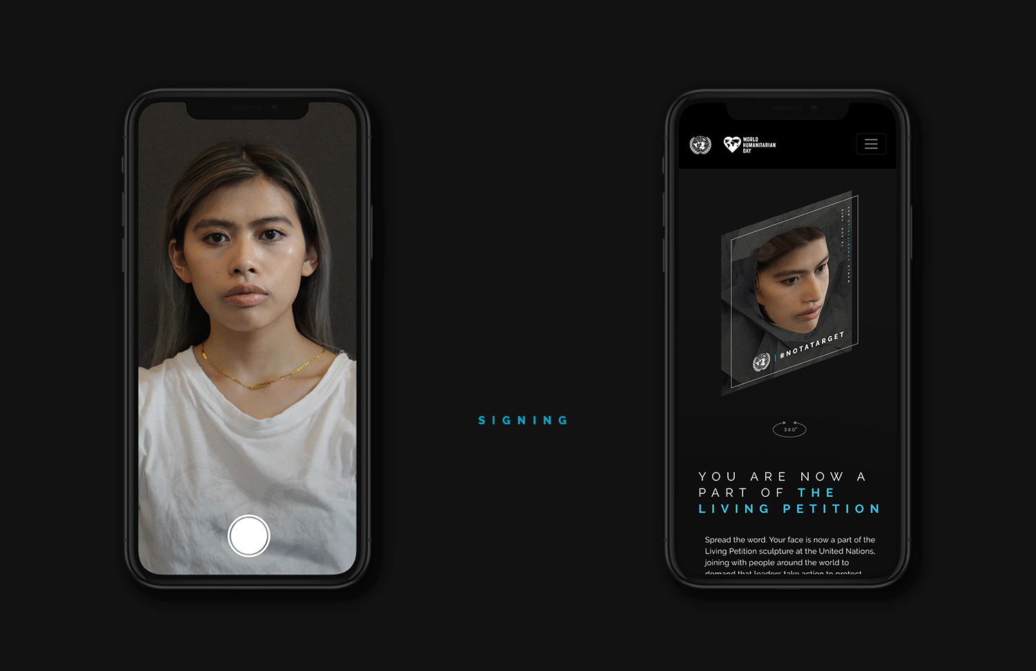  Working with renowned production company Missing Pieces we developed an application that can transform 2D images into 3D images reinventing the what we know as a “selfie”. The application was featured on FWA Site of the Day.  