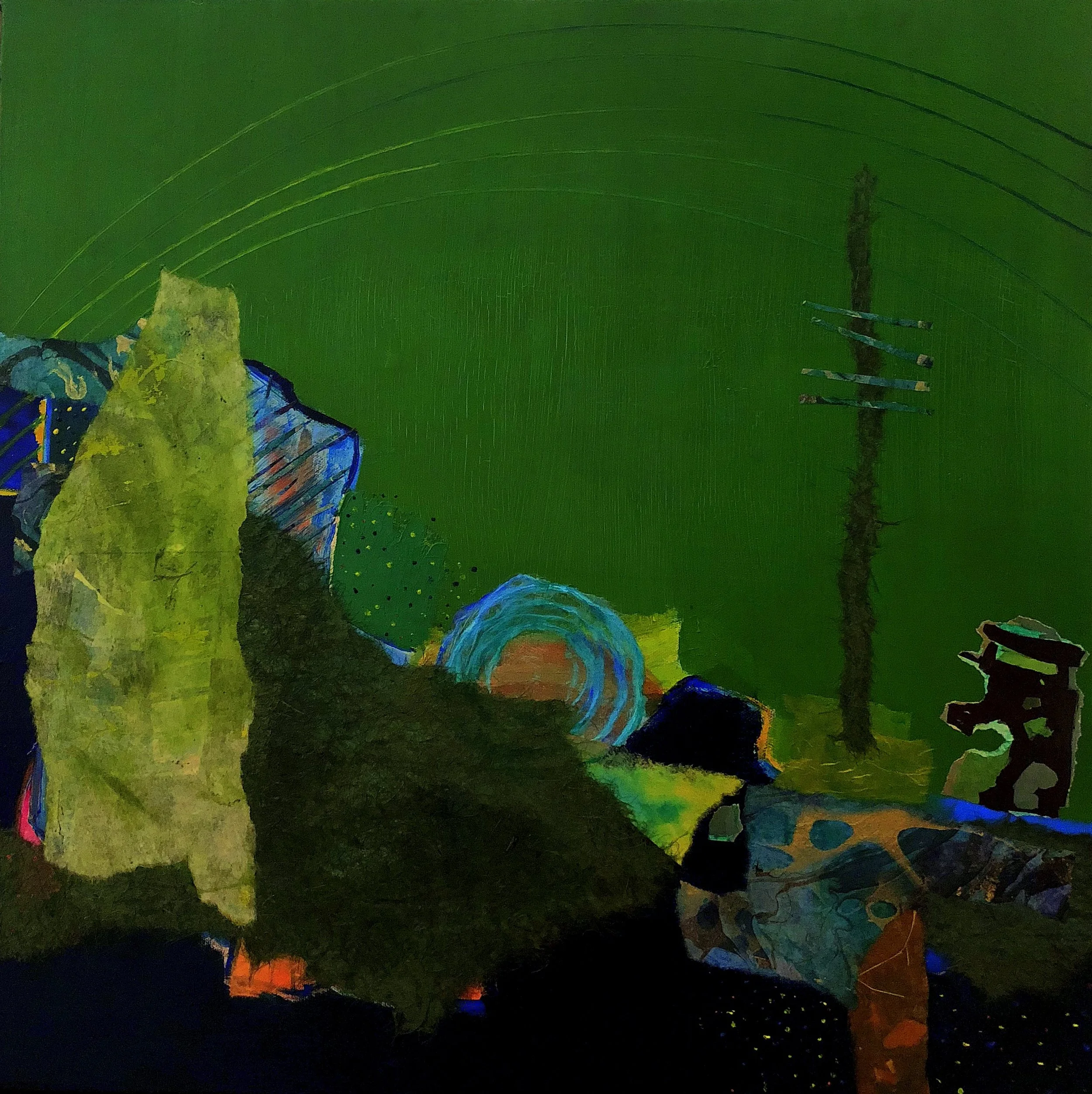 The longing ripens in the memories of the lyrical green day.