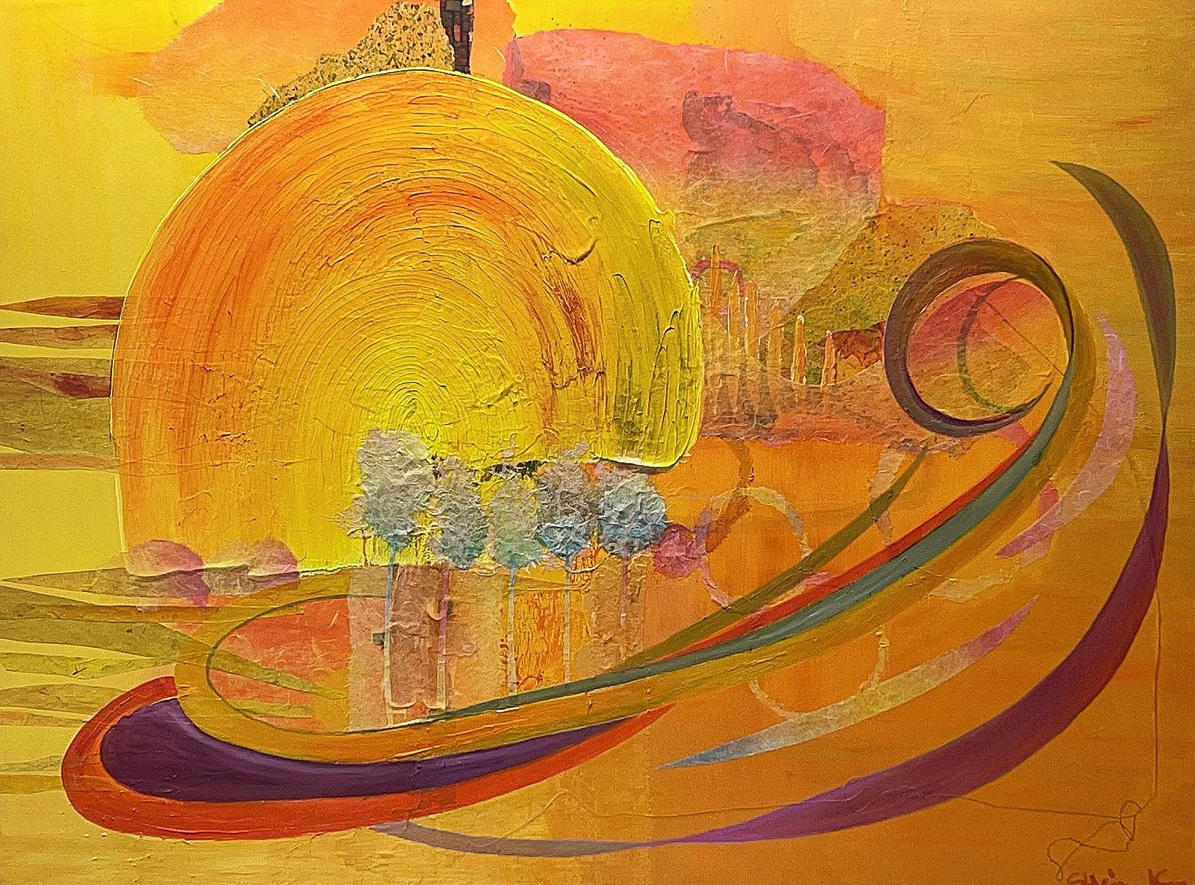 My spirit is still strong and shining.