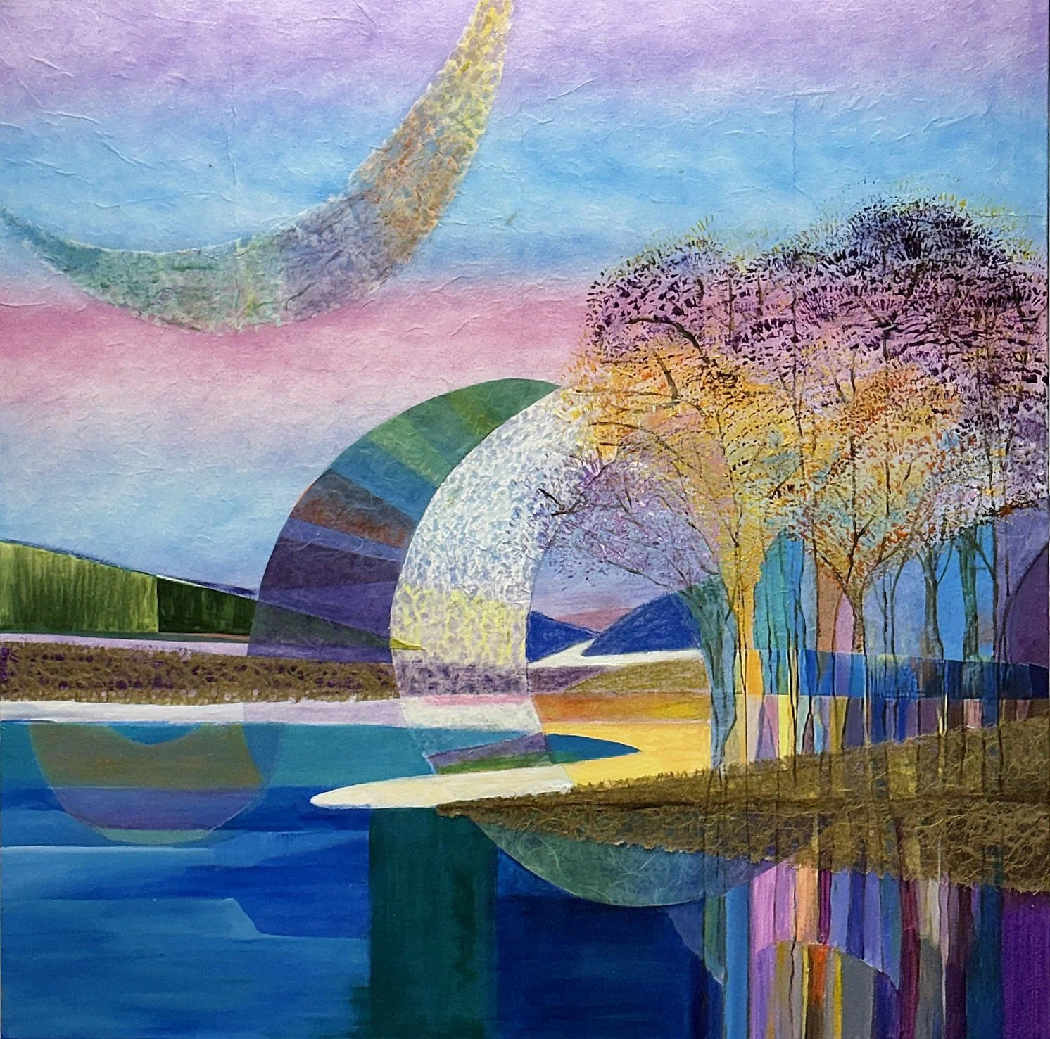 A still glade of light in the landscape of my heart