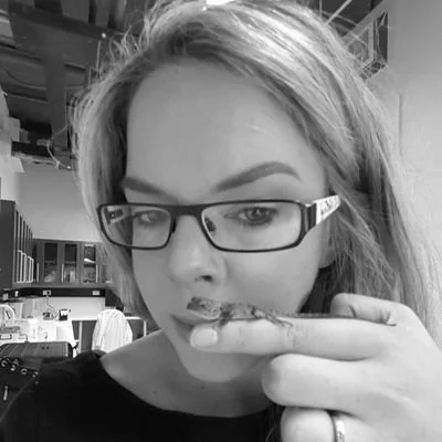 Bec and a baby Jacky!