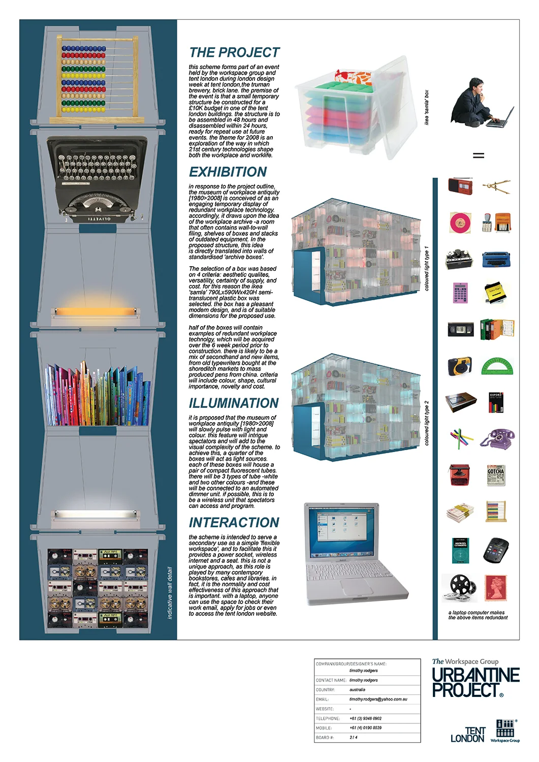Competition Entry Page 2 museum of workplace antiquity