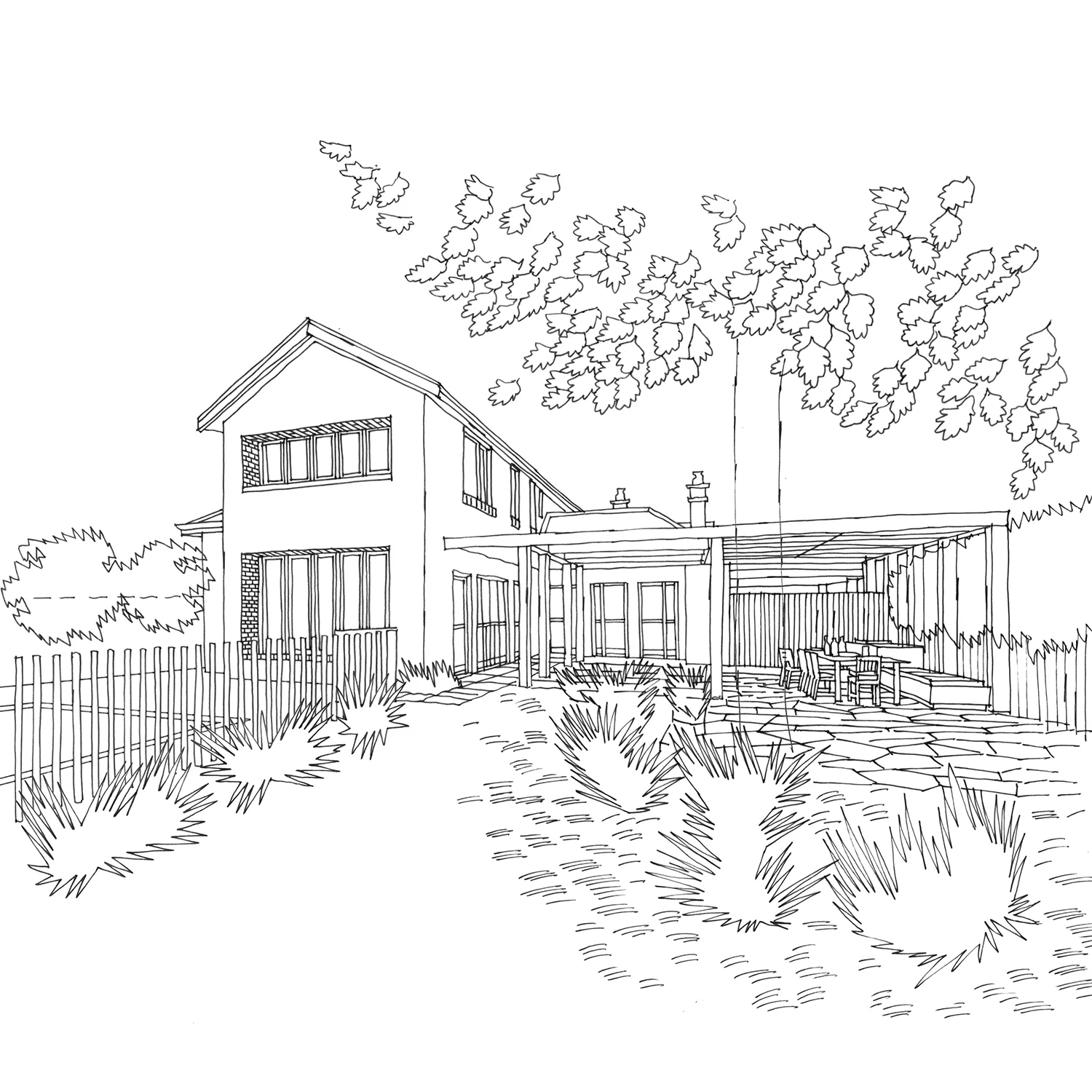 Alternation to Rear of House