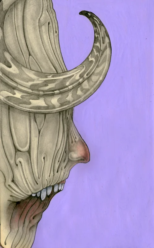 Graphite and gouache in Moleskine.