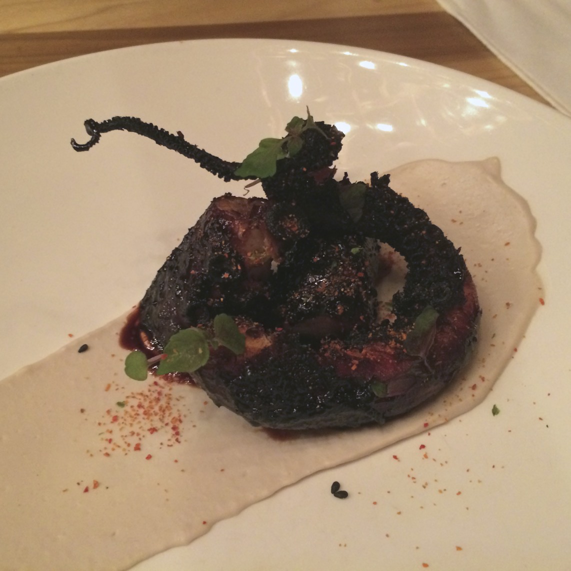 OCTOPUS, SUNFLOWER SEED, SHISO