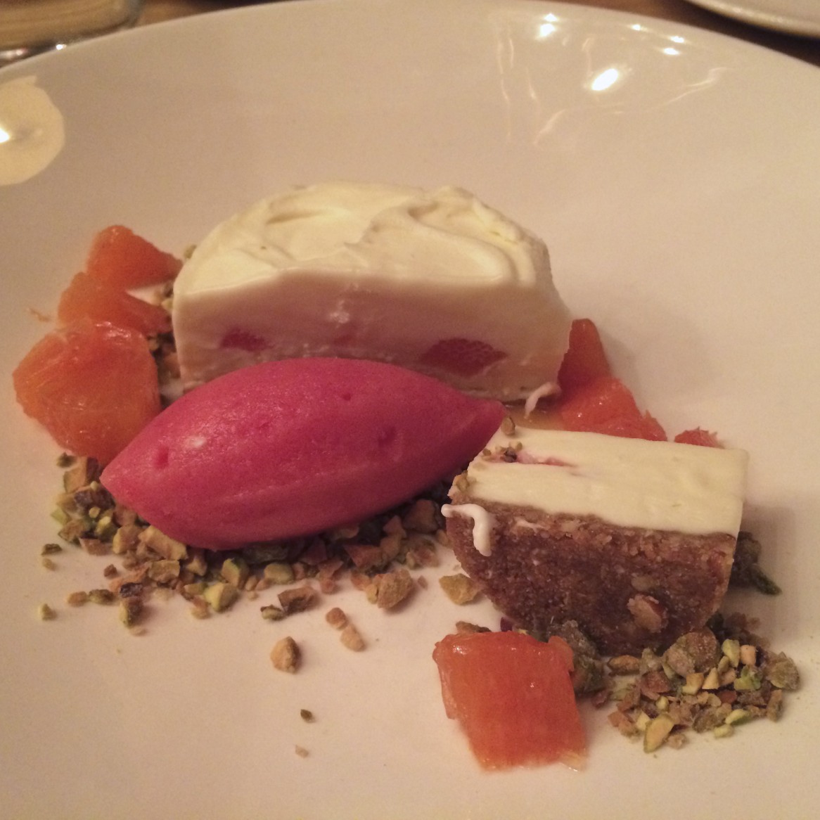 STRAWBERRY, PISTACHIO, GRAHAM CRACKER