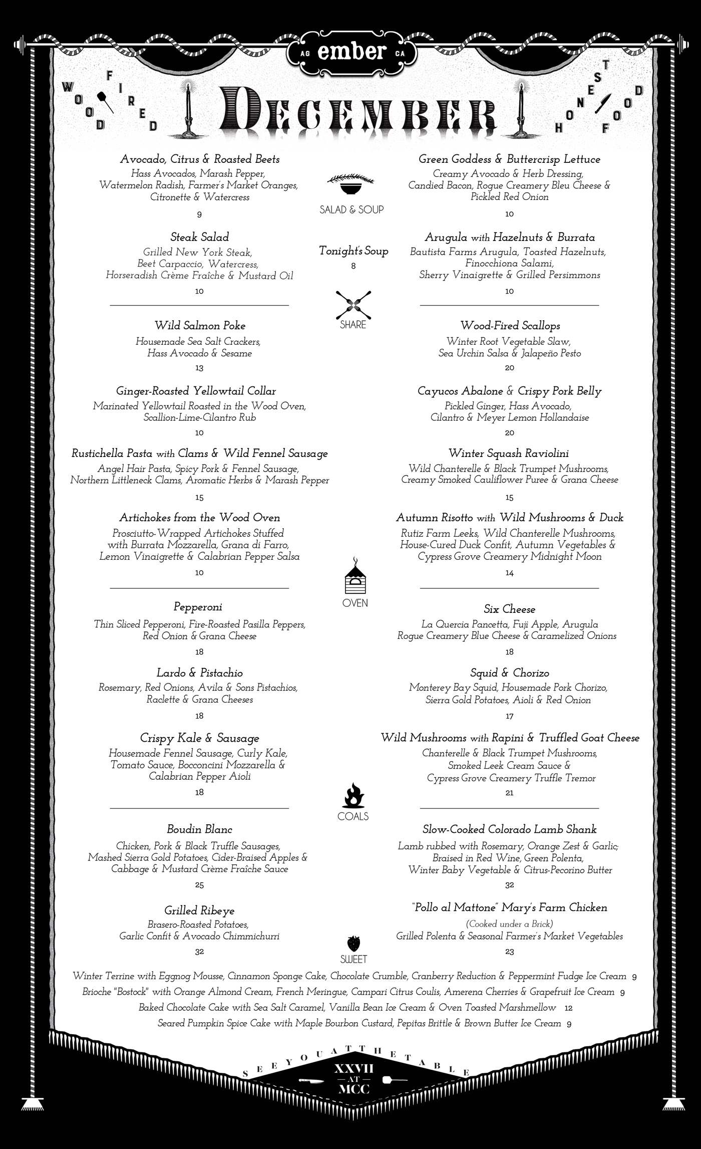 ember restaurant menu ember restaurant menu