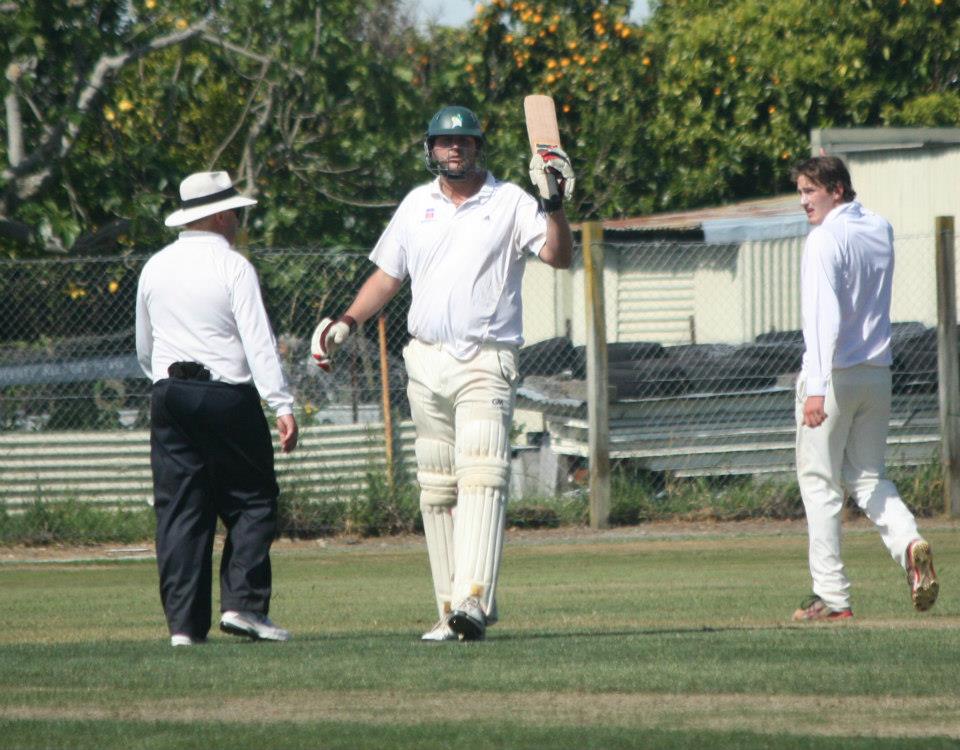 Ewen Thompson: Has played every level of cricket in NZ. Pictured here scoring 111 vs Taranaki.