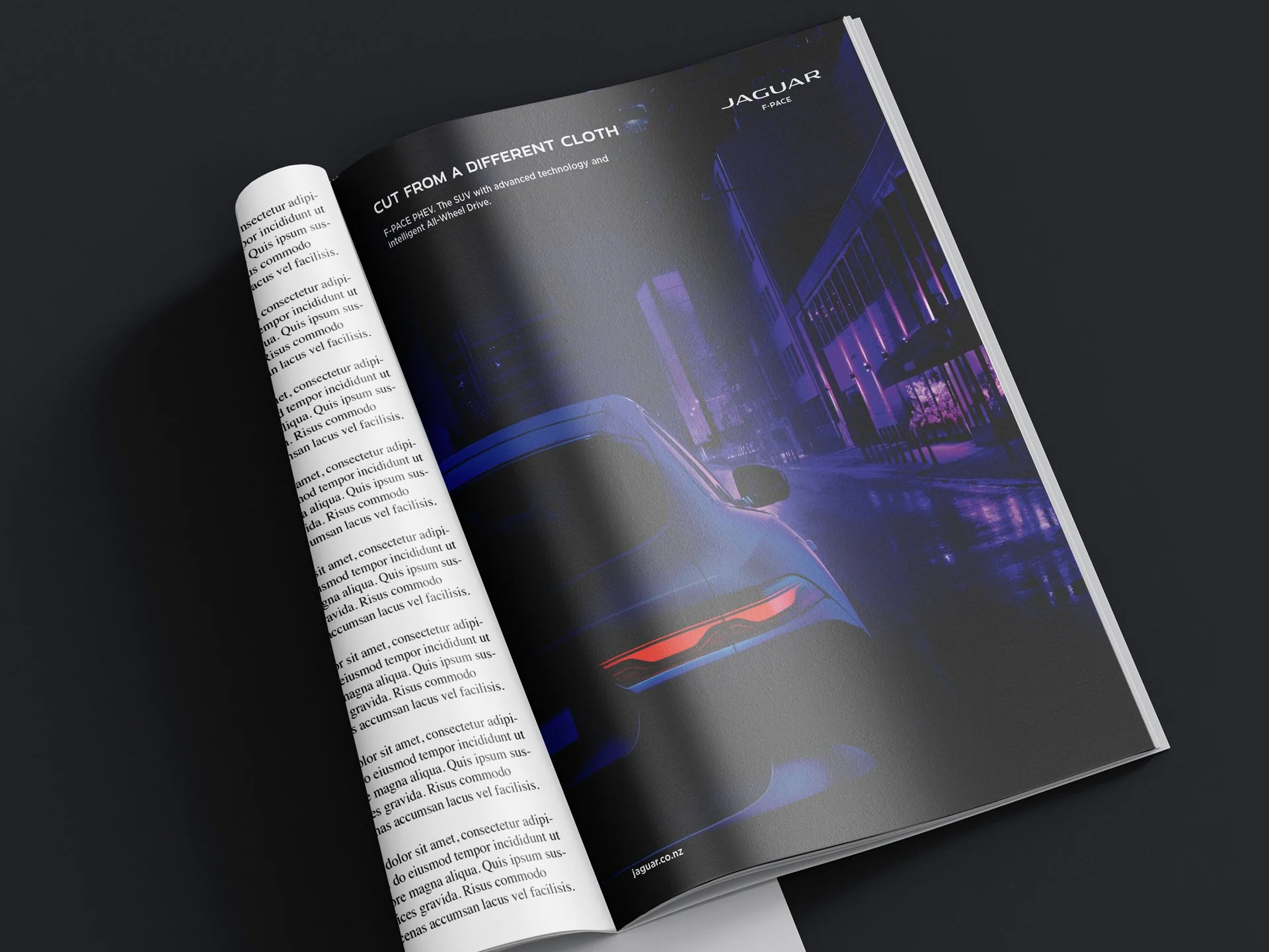 Magazine Ad  |  Jaguar F-PACE