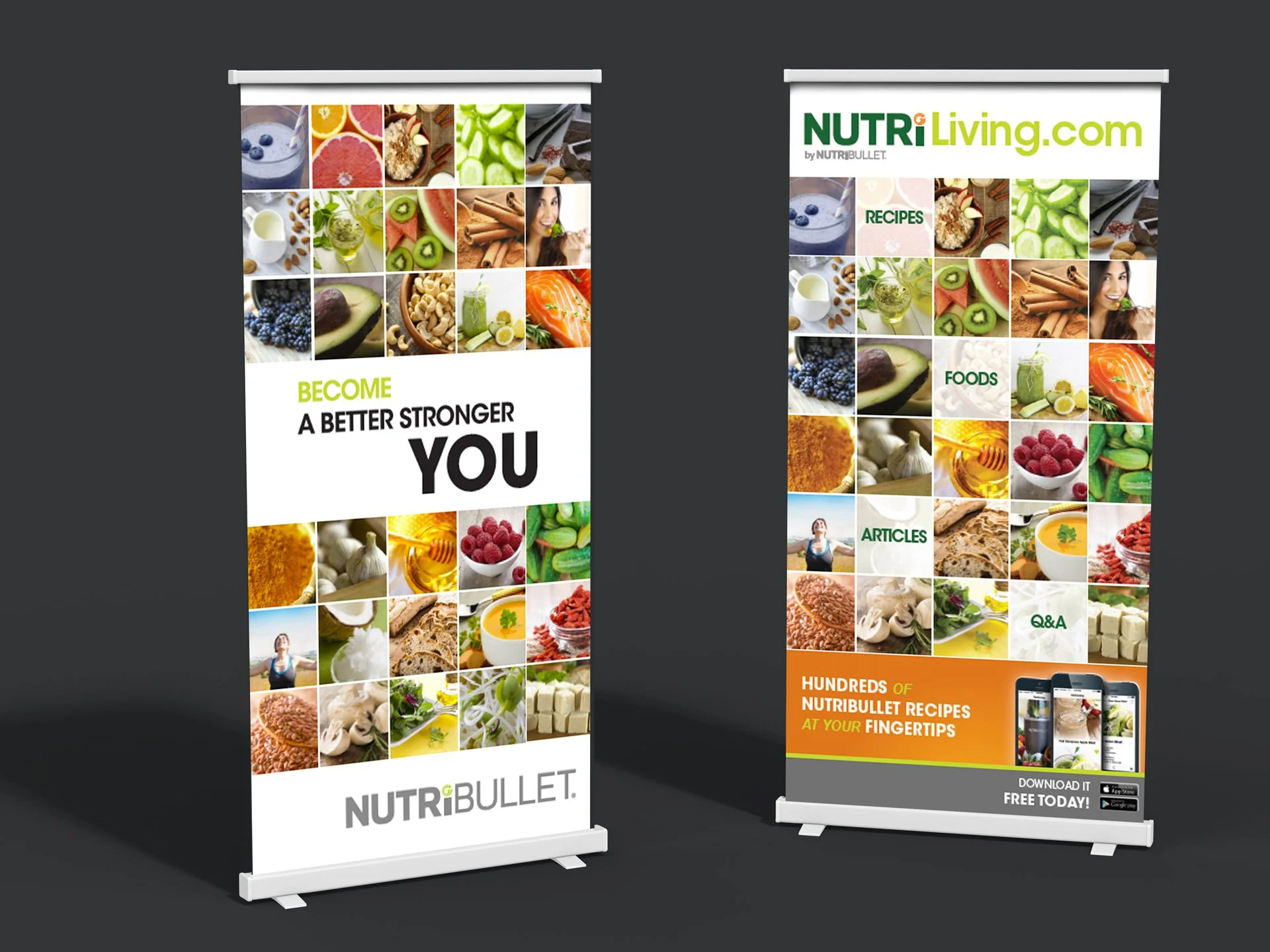 Pull Up Banners  |  Nutribullet