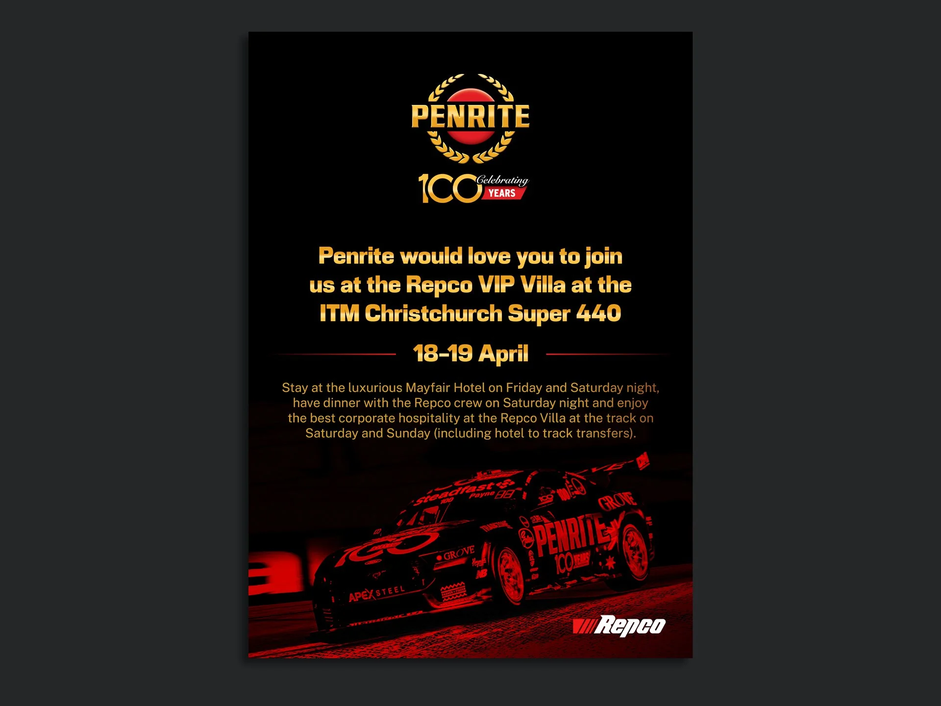 EDM Invite  |  Repco X Penrite