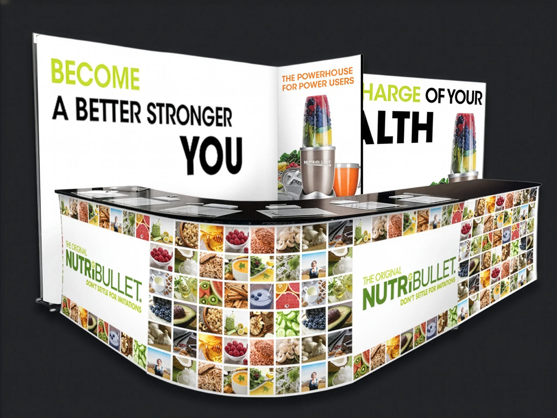 Food Show Stand  |  Nutribullet