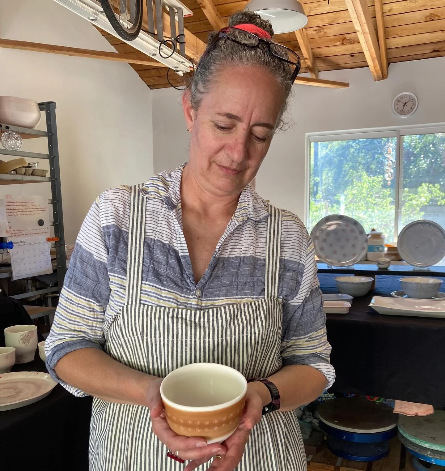 The open studio is over for me. 
I&rsquo;m grateful beyond words for everyone who came, who reconnected, who checked on me, who shopped &hearts;️
&bull;
📷 by Robear Lamarche