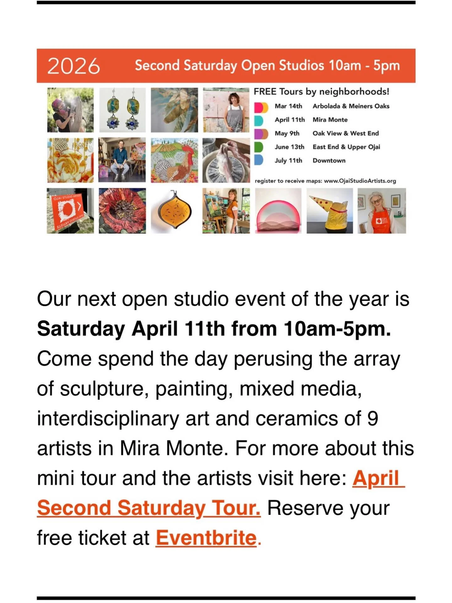In two weeks I will open my studio to welcome you and show you around. This is part of the small @theojaistudioartists neighborhood tours.

Link to the details in my story.