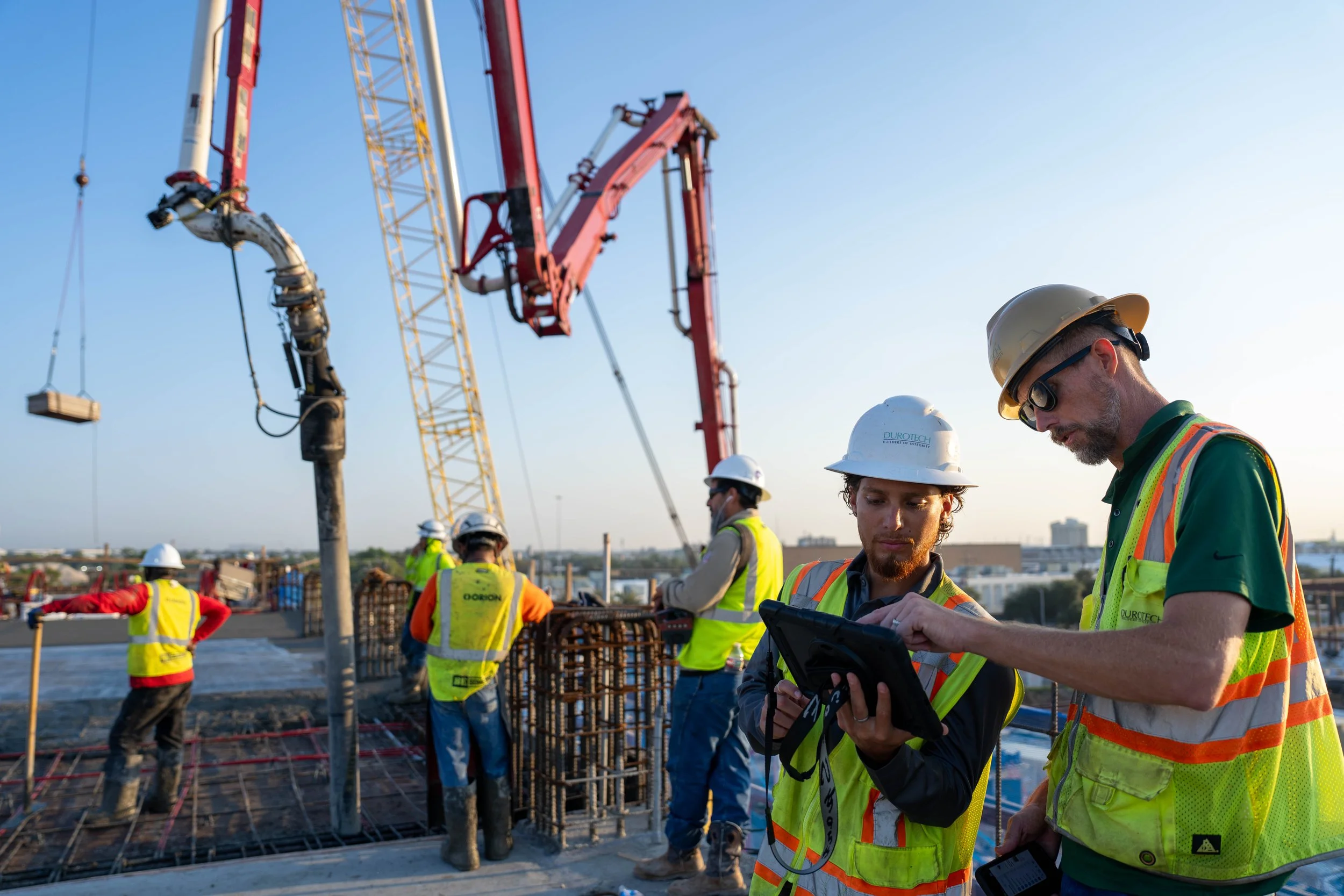 Houston Construction Photography of Durotech