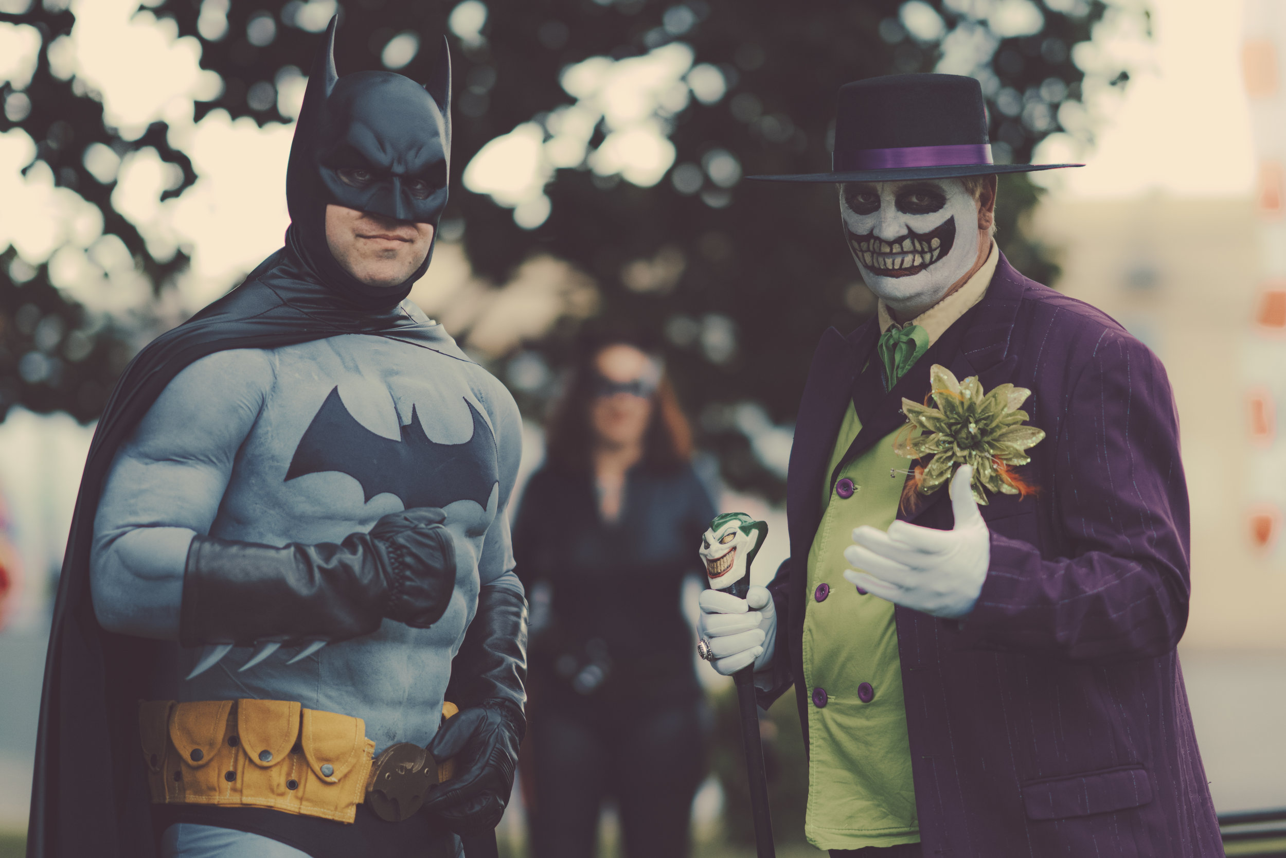 BATMAN AND JOKER.