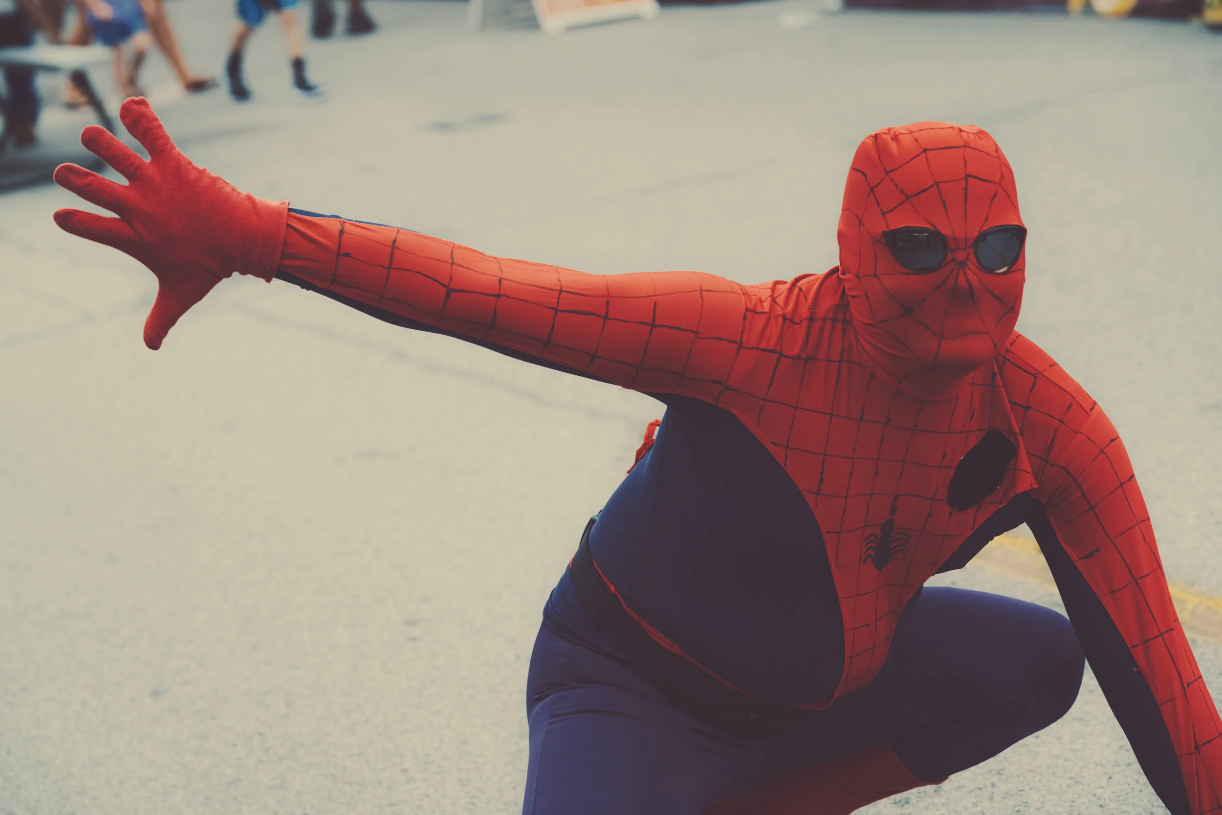 Slingin’ some web