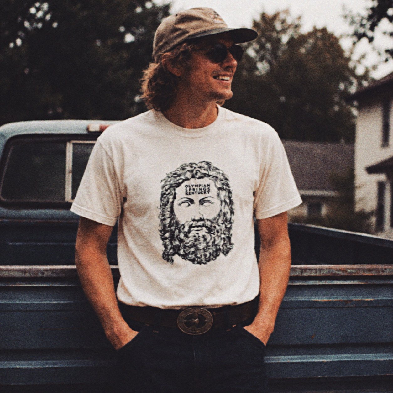 OLYMPIAN SPRINGS, KENTUCKY. 
New Shirt AVAILABLE NOW! 

Mount Olympus, Calvary Battles, Cholera outbreaks and magical showers of meat. Check out of link in bio.