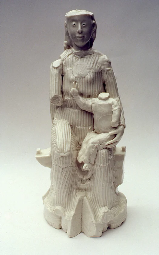 British Made Madonna and Child porcelain