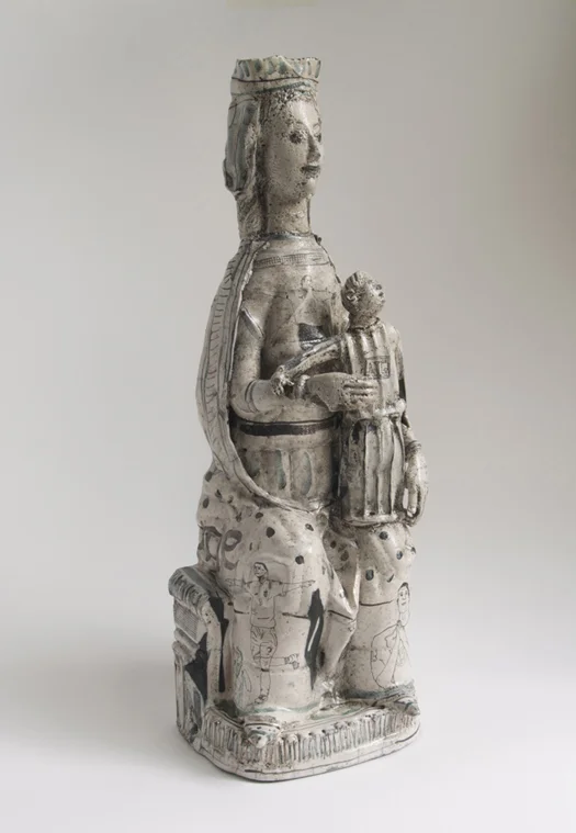 La Nuova Religione (2009) 47 x 29 x 16 cms raku