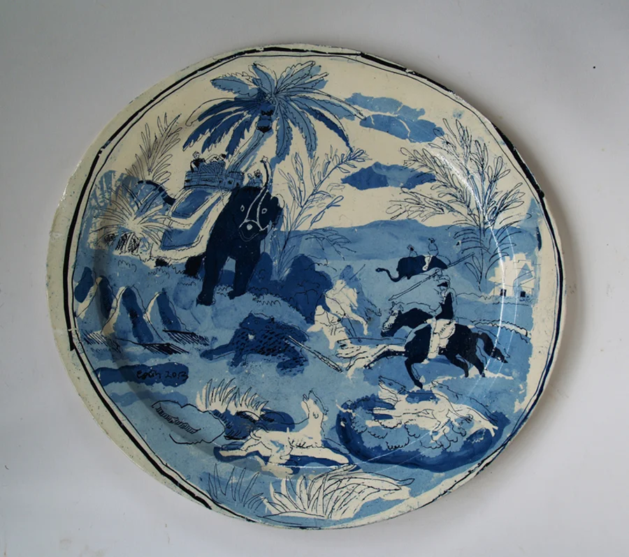 Death of the Bear (2013) diam. 57 cms