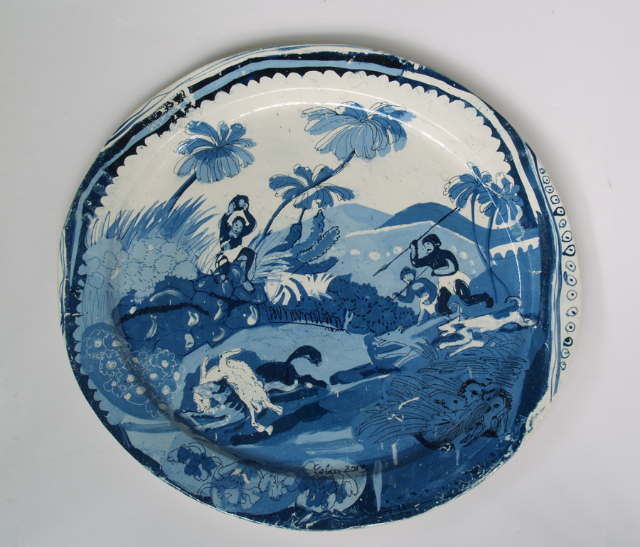 Chase After a Wolf (2013) diam. 57 cms
