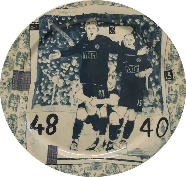 Macheda Celebrates (2011) diam. 57 cms