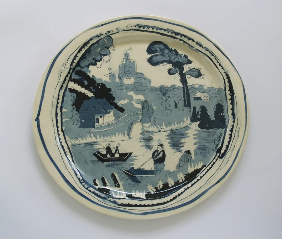 Gone Fishing (2011) diam. 57 cms