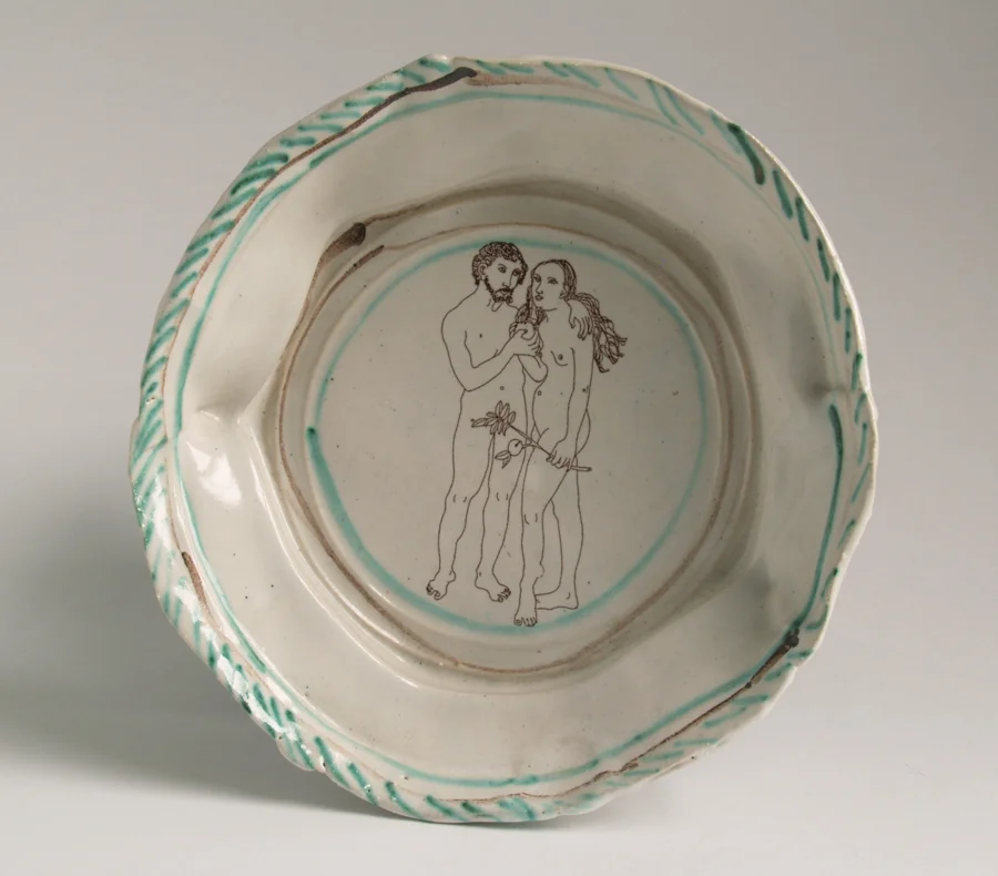 Adam and Eve dish (1) (2009)