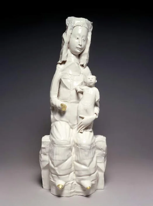 Popular Madonna (2002) 47 x 19 x 14 cms porcelain