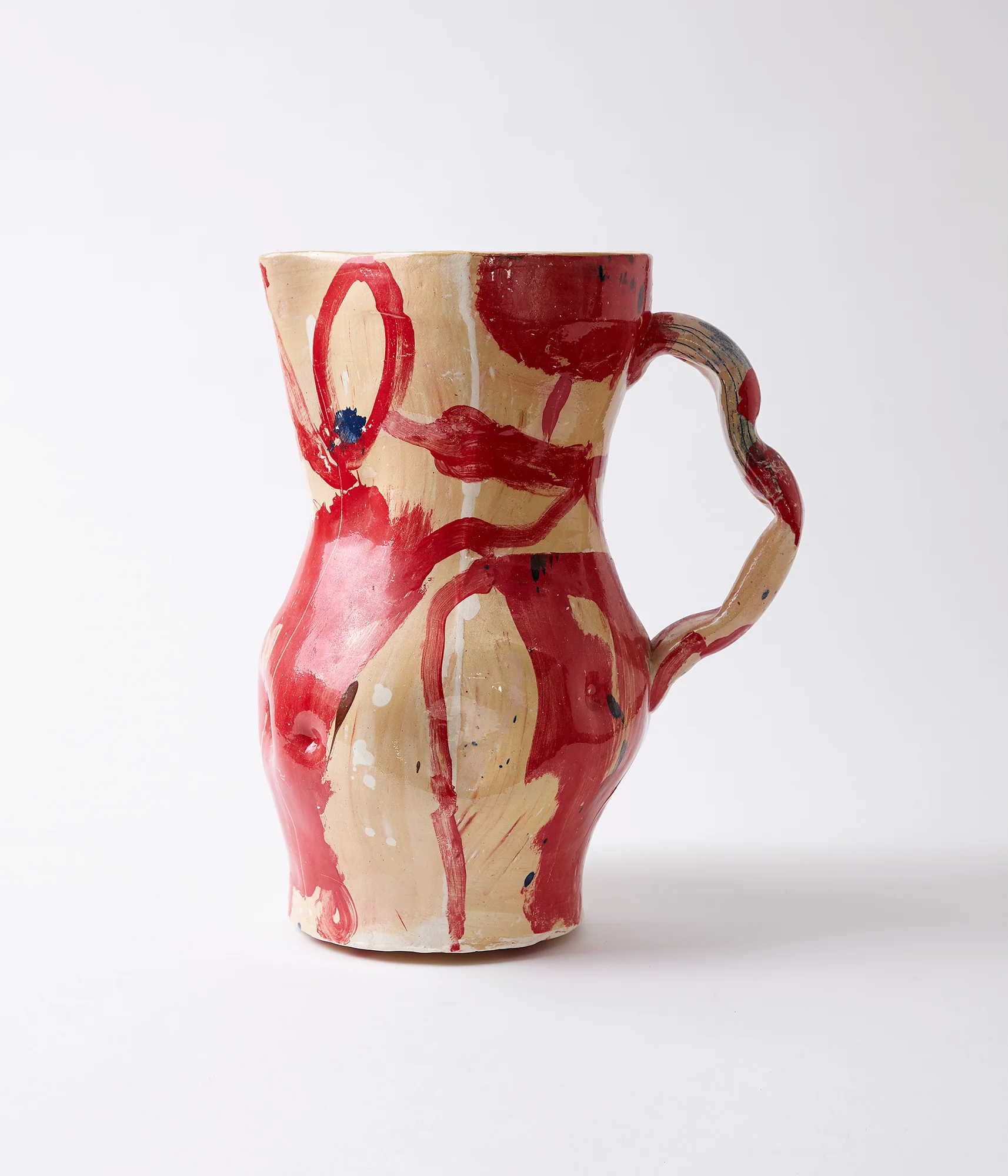 Red on Cream (2013) 44x39x24cms