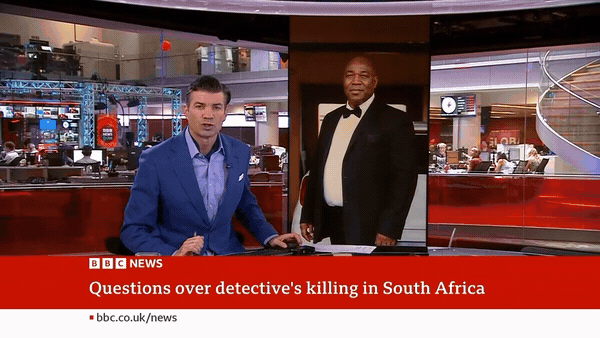 BBC NEWS story about our documentary "South Africa: Anatomy of a Cover Up" (2026)