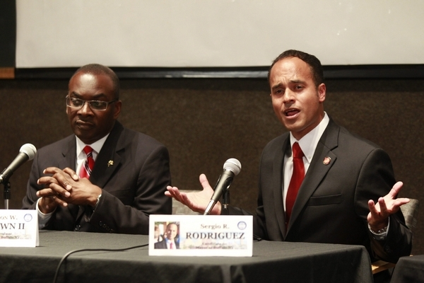 Speaking At The 1st Mayoral Debate