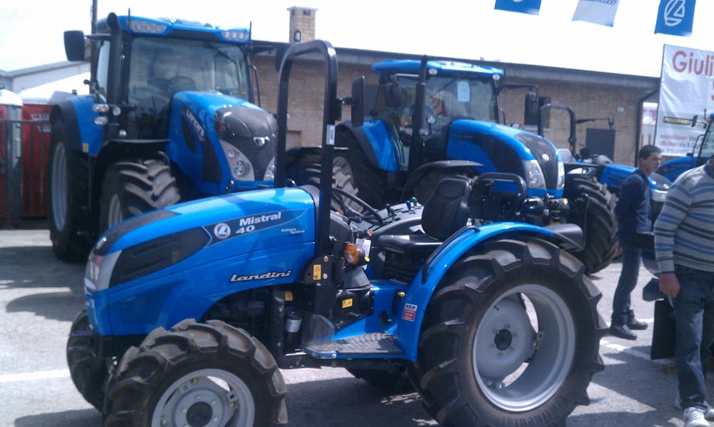 Even Italian tractors have style.