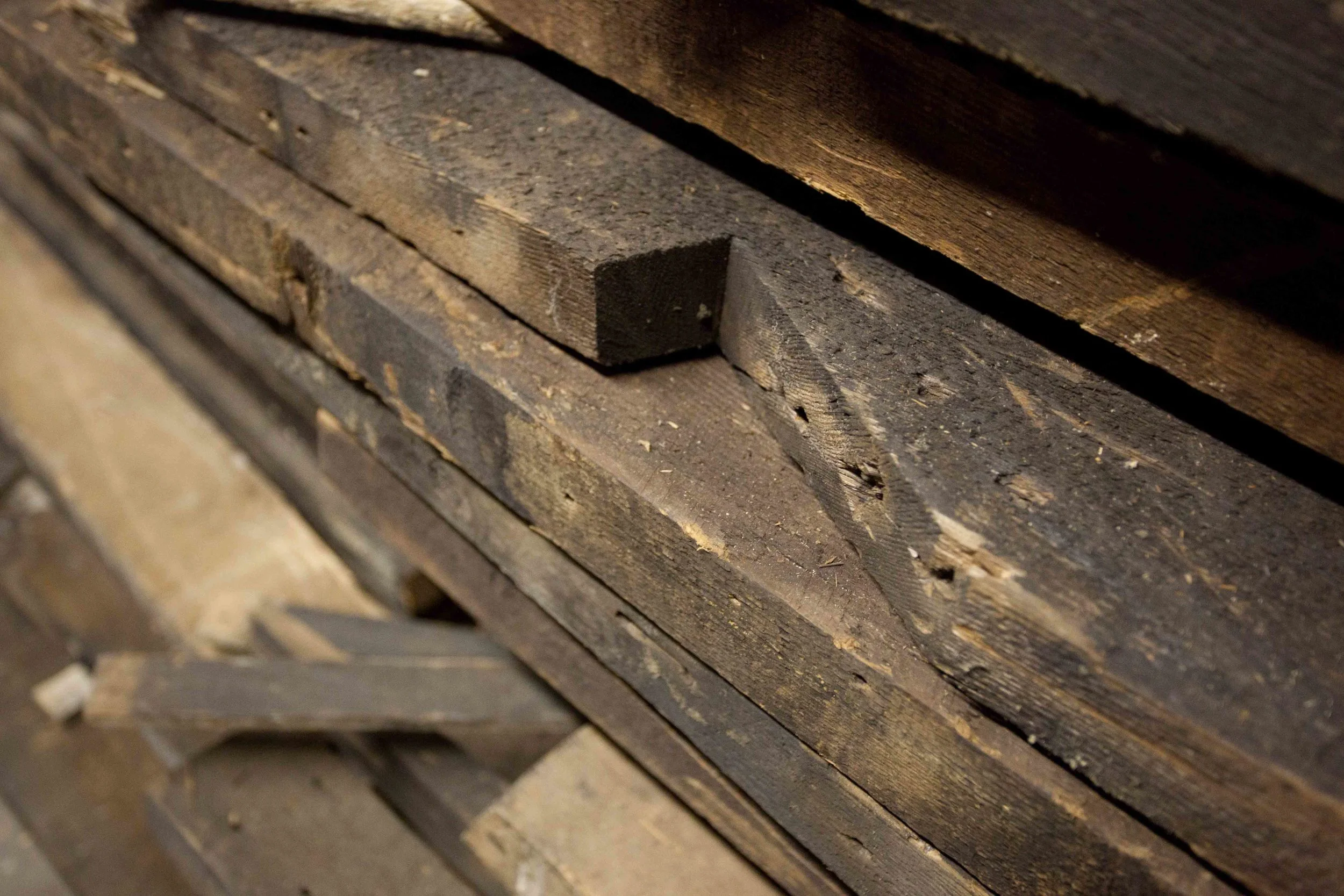 Twenty foot long 2" x 5" studs.
