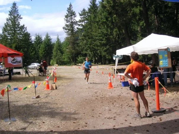 Finishing White River in 2008