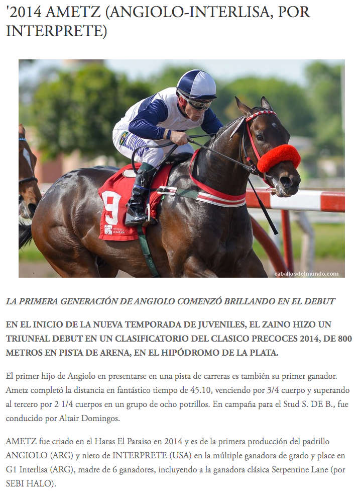 Nota Caballos del Mundo