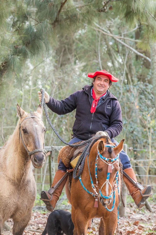 Ramon Silva, encargado de Yeguas Madres.