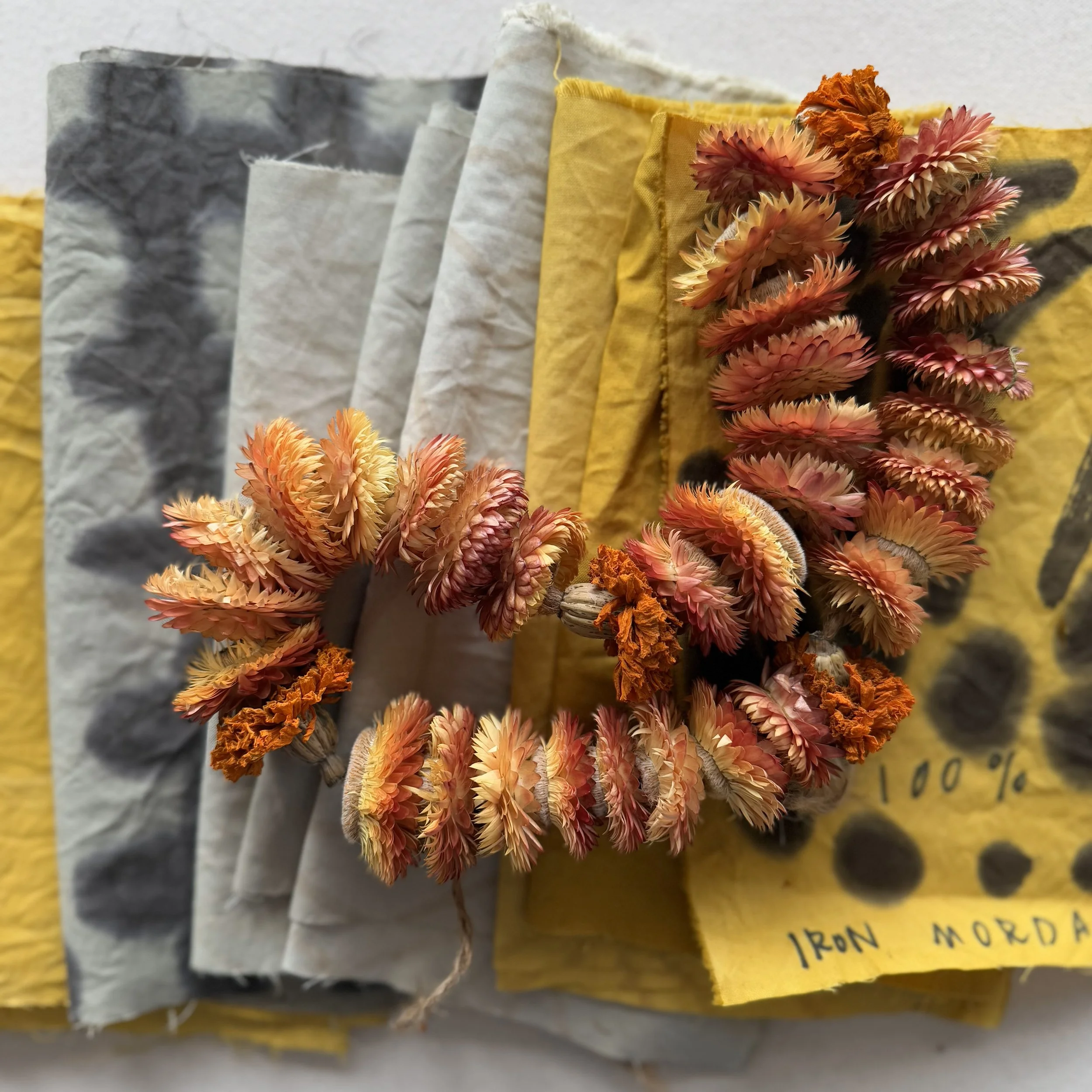 The Marigolds and Mordants Textile Workshop 4/23/25