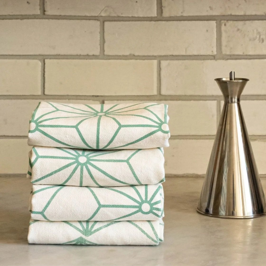 Linen Tea Towel | Seaglass
