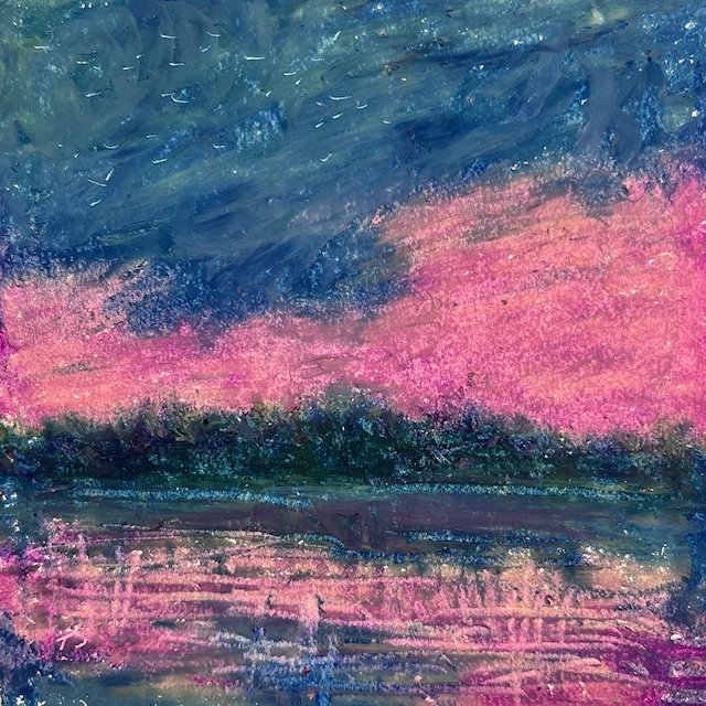TeresaStern_OrchardLakeNocturneI_oilpastelonpaper_4x4inch_2024.jpg