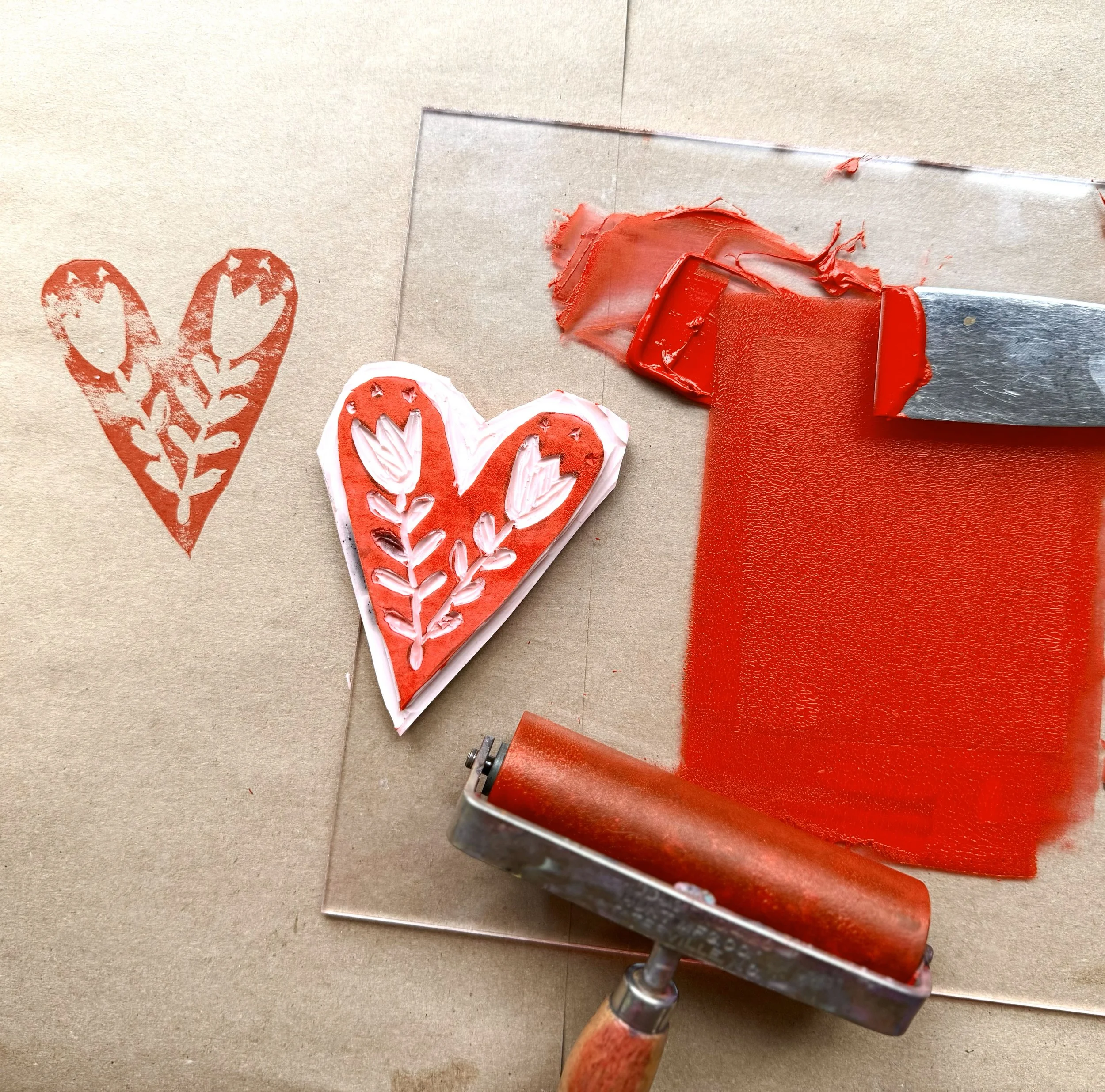 The Printmaking Workshop: Introduction to Block Printing 