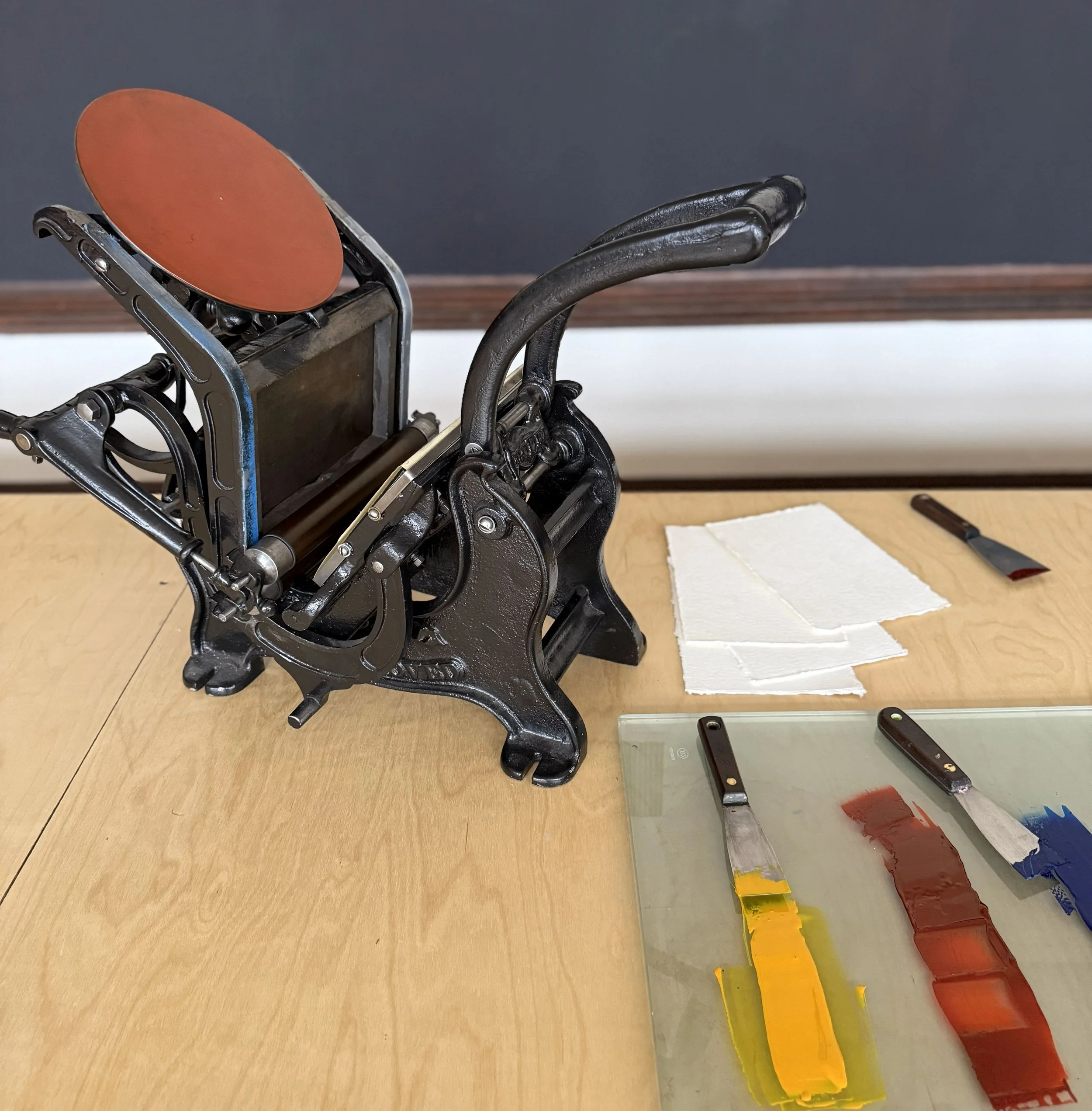 The Letterpress Workshop: Color Theory and The Printing Press