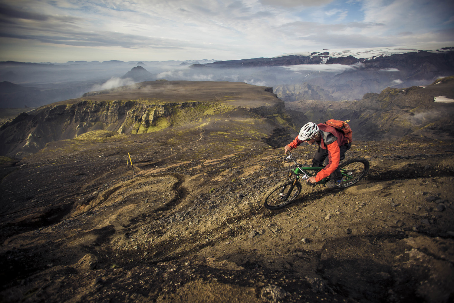 Abfahrt nach Thorsmörk - mein Lieblingstrail © Sebastian Doerk I infinitetrails