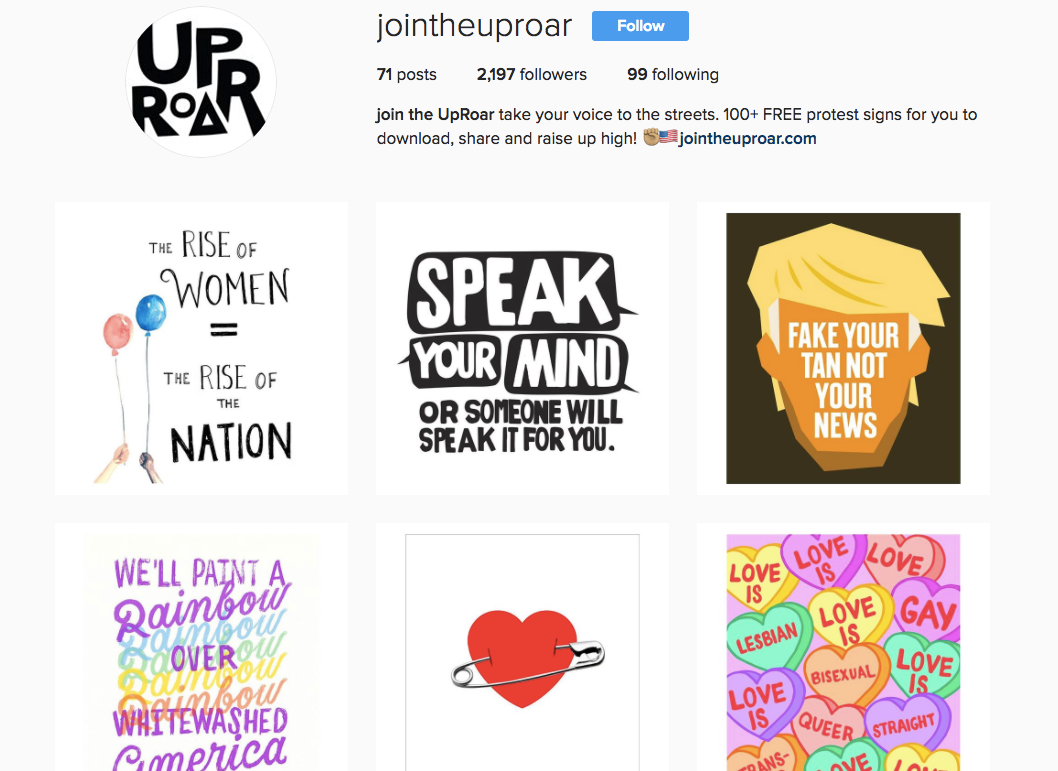 And we amassed over 2k followers on Instagram in just a few weeks. 