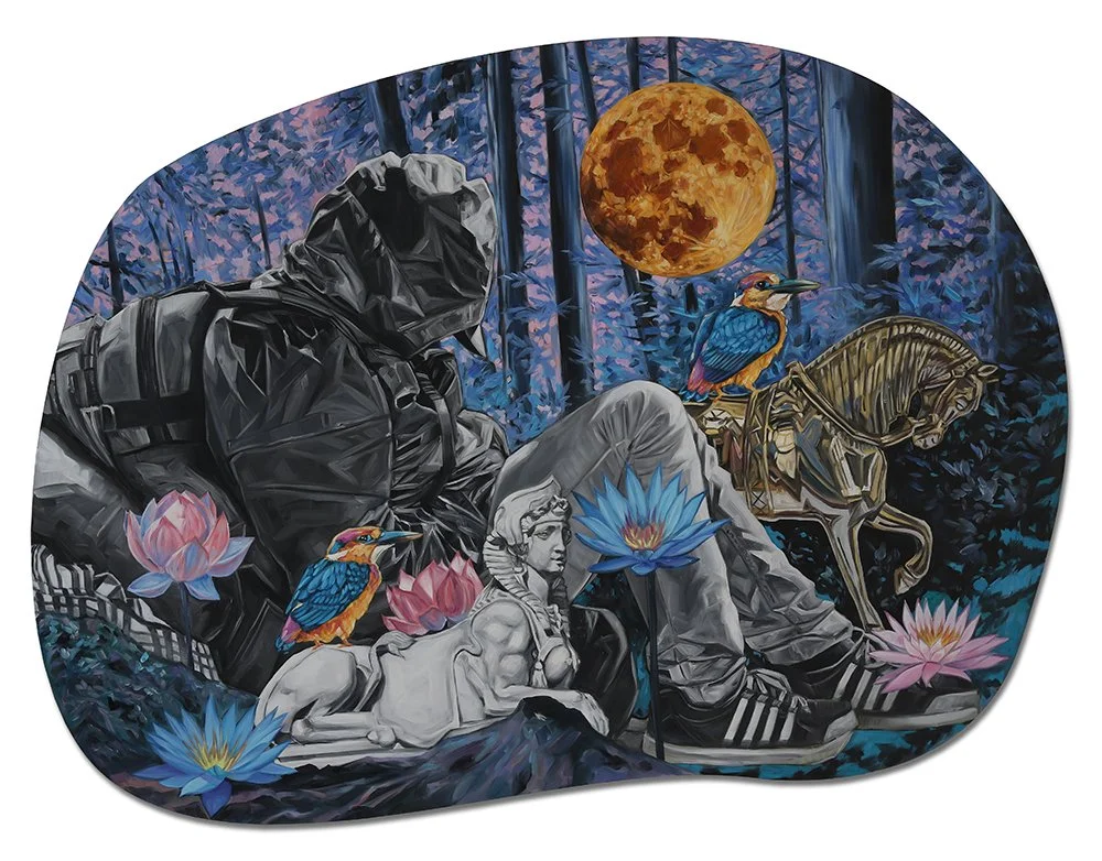 lotus eater 2024, 100x70cm